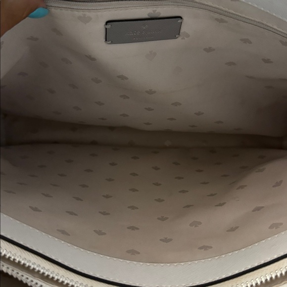 Kate Spade Grey Black and White Laptop Tote Bag - Picture 2 of 4